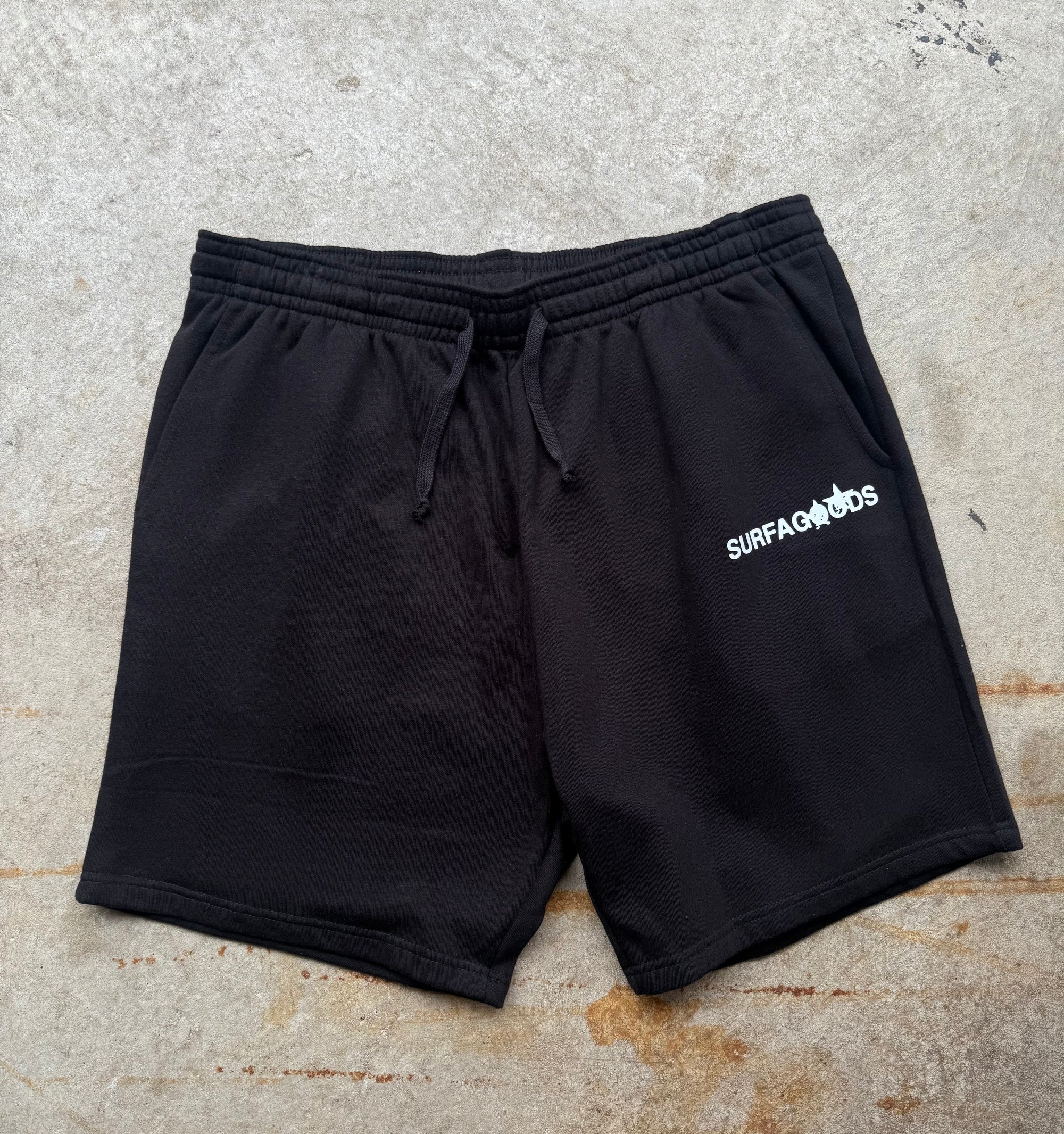 CLASSIC LOGO CROPPED SWEAT SHORTS