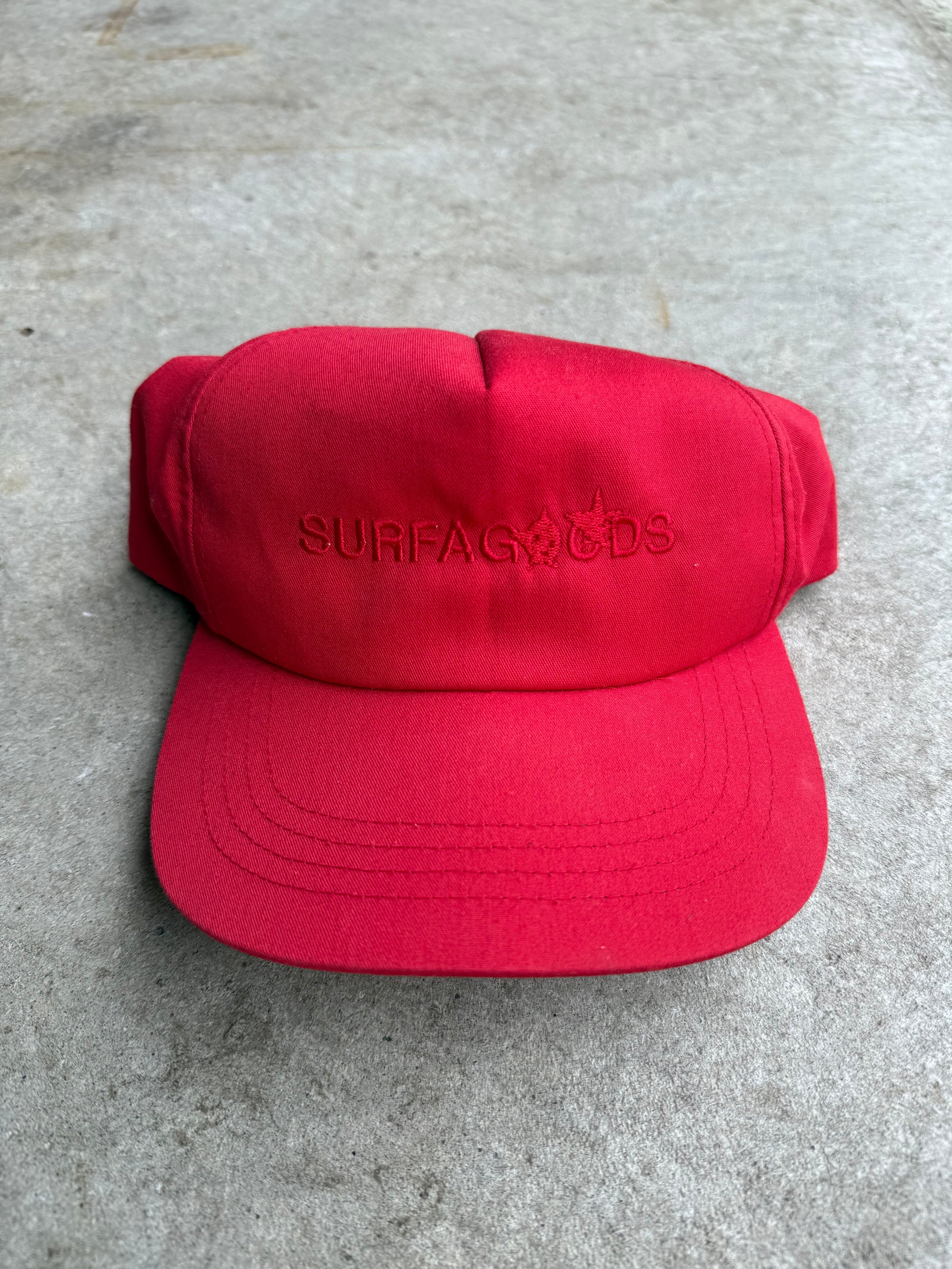 Surfagoods Logo Hat Red 1/1 SAMPLE