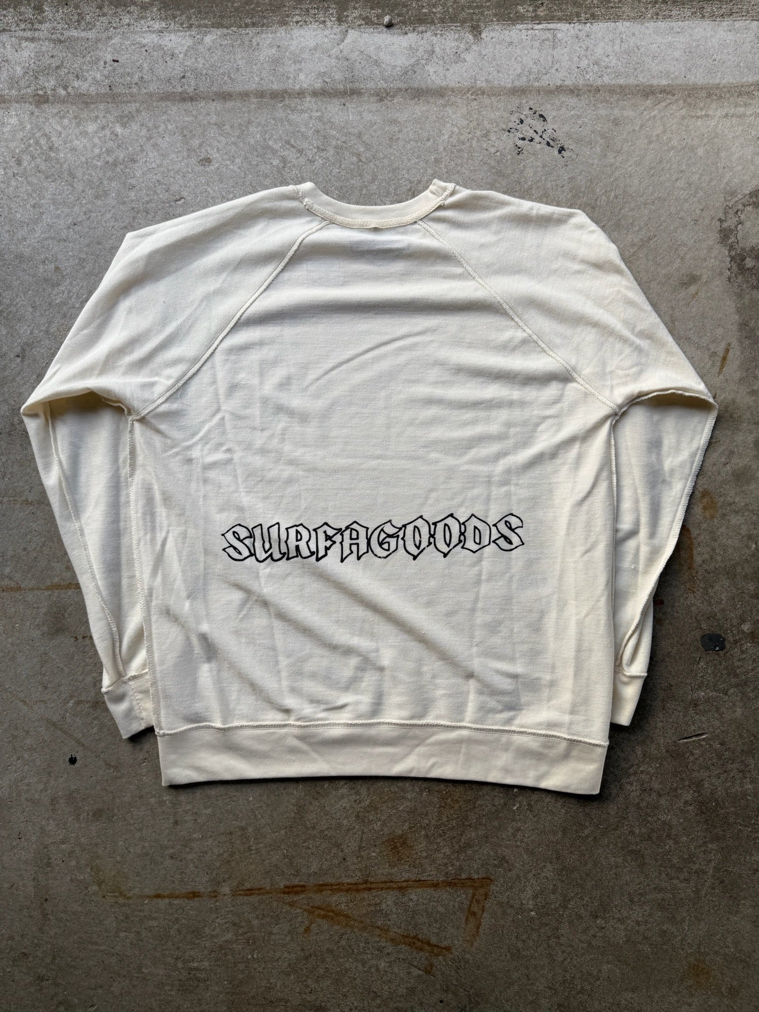 BEACH CREW LOGO FRENCH TERRY L/S XL 1/1 SAMPLE