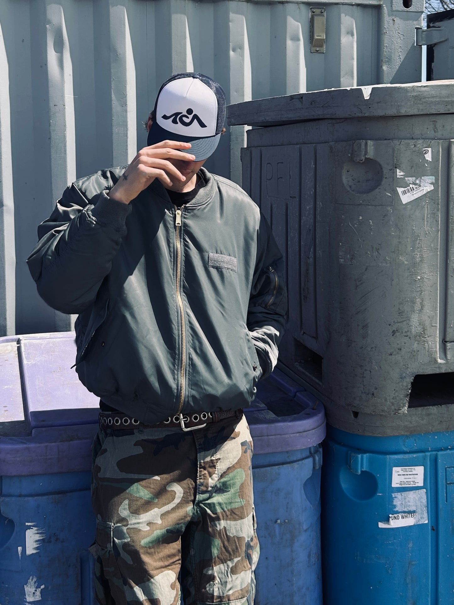"ALL I NEED" CLASSIC LOGO TRUCKER CAP 001