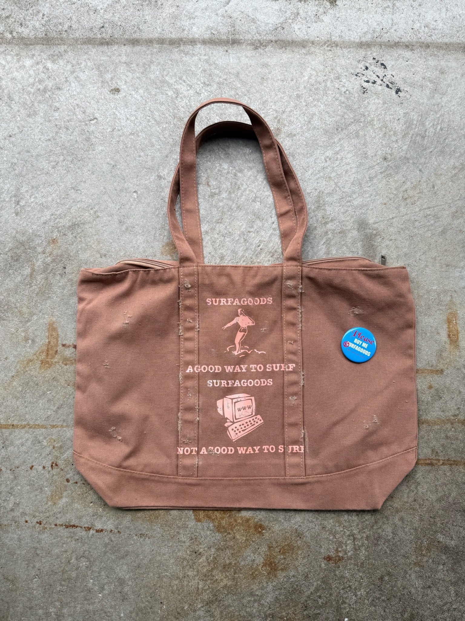 A GOOD WAY TO SURF YARD TOTE 1/1
