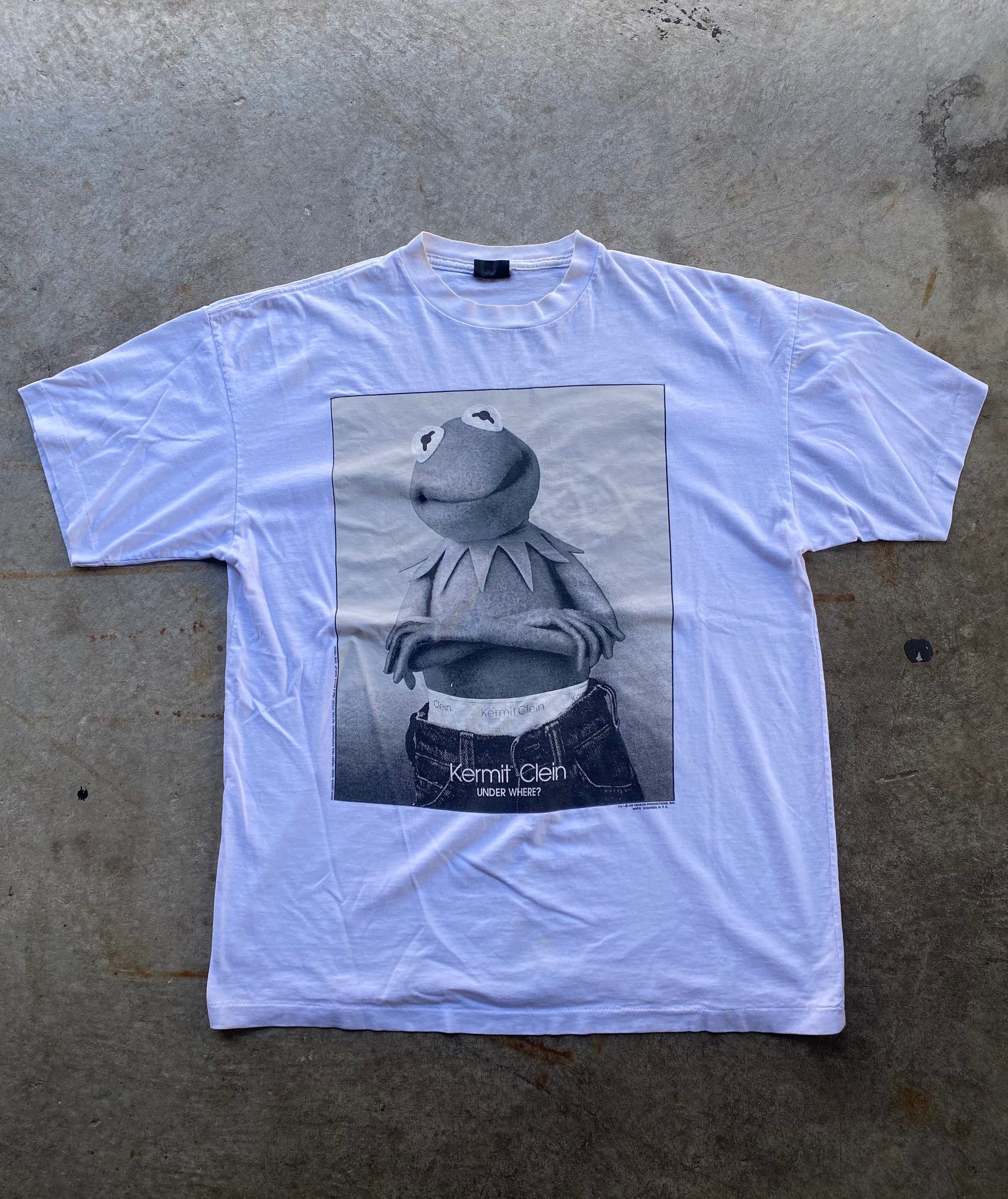 90’s Kermit Clein “Under Where?” Tee XL