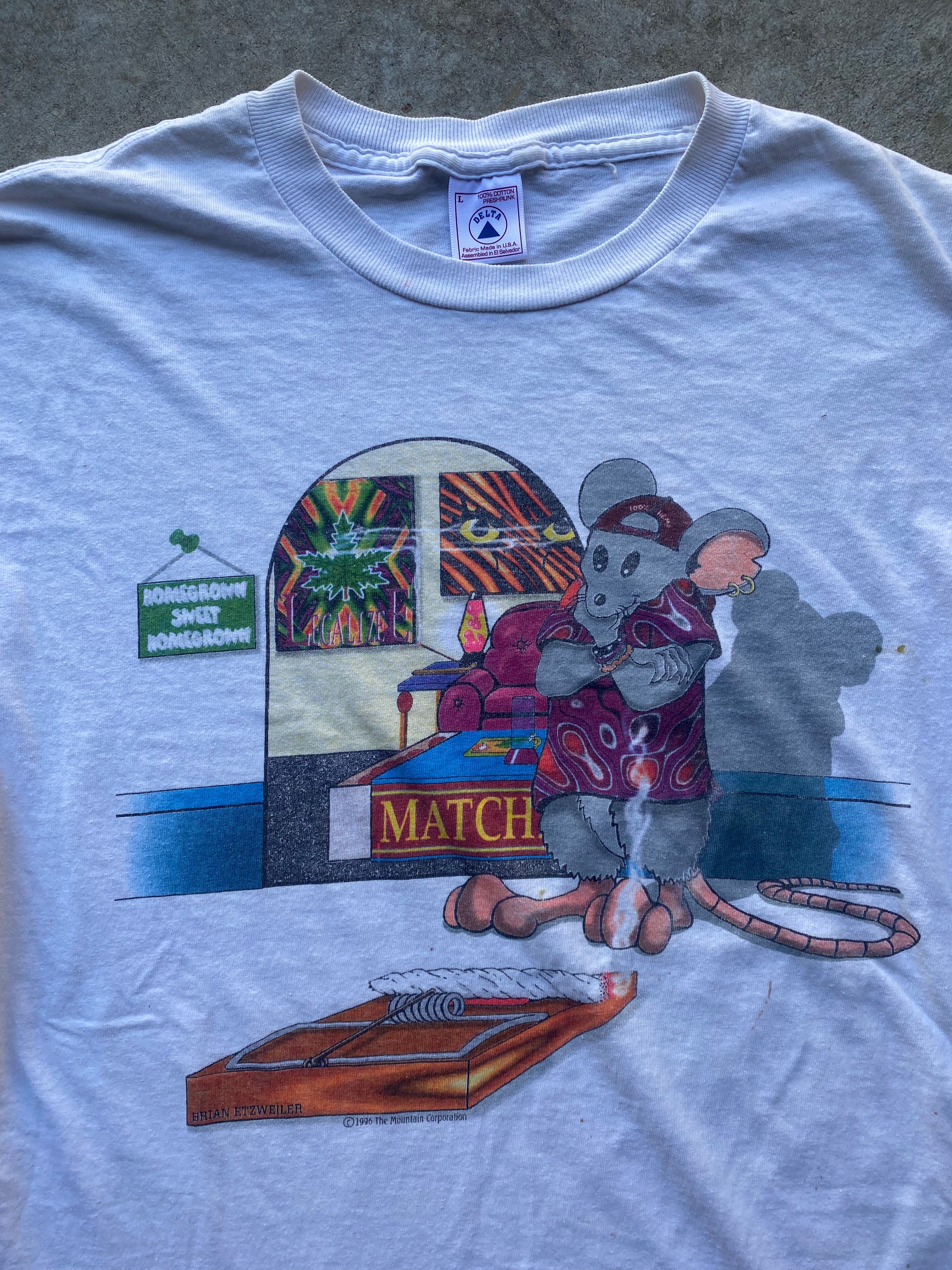 90’s Stoner Mouse Tee L