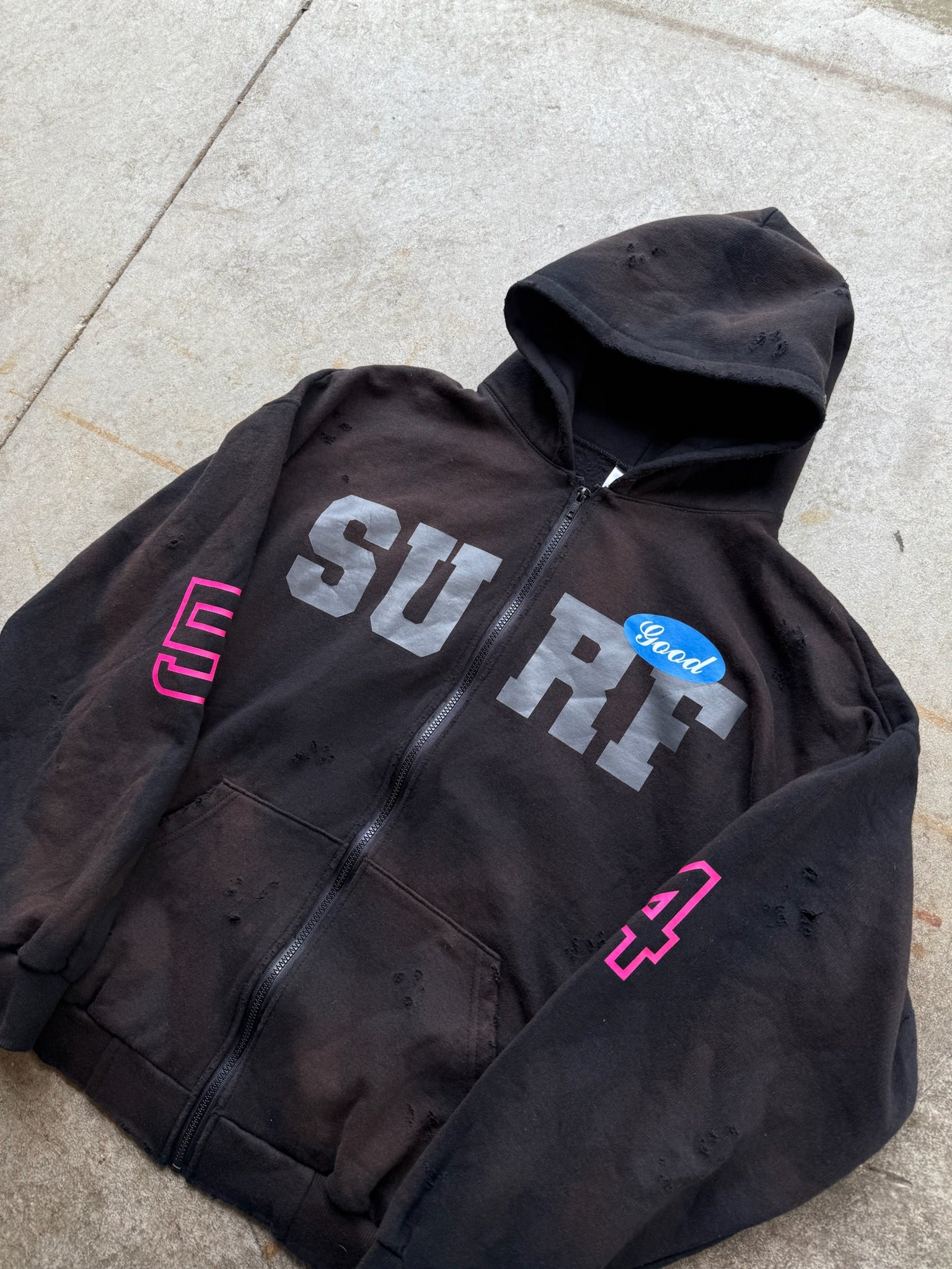 Surf Black “54” Zip up 1/1 XL