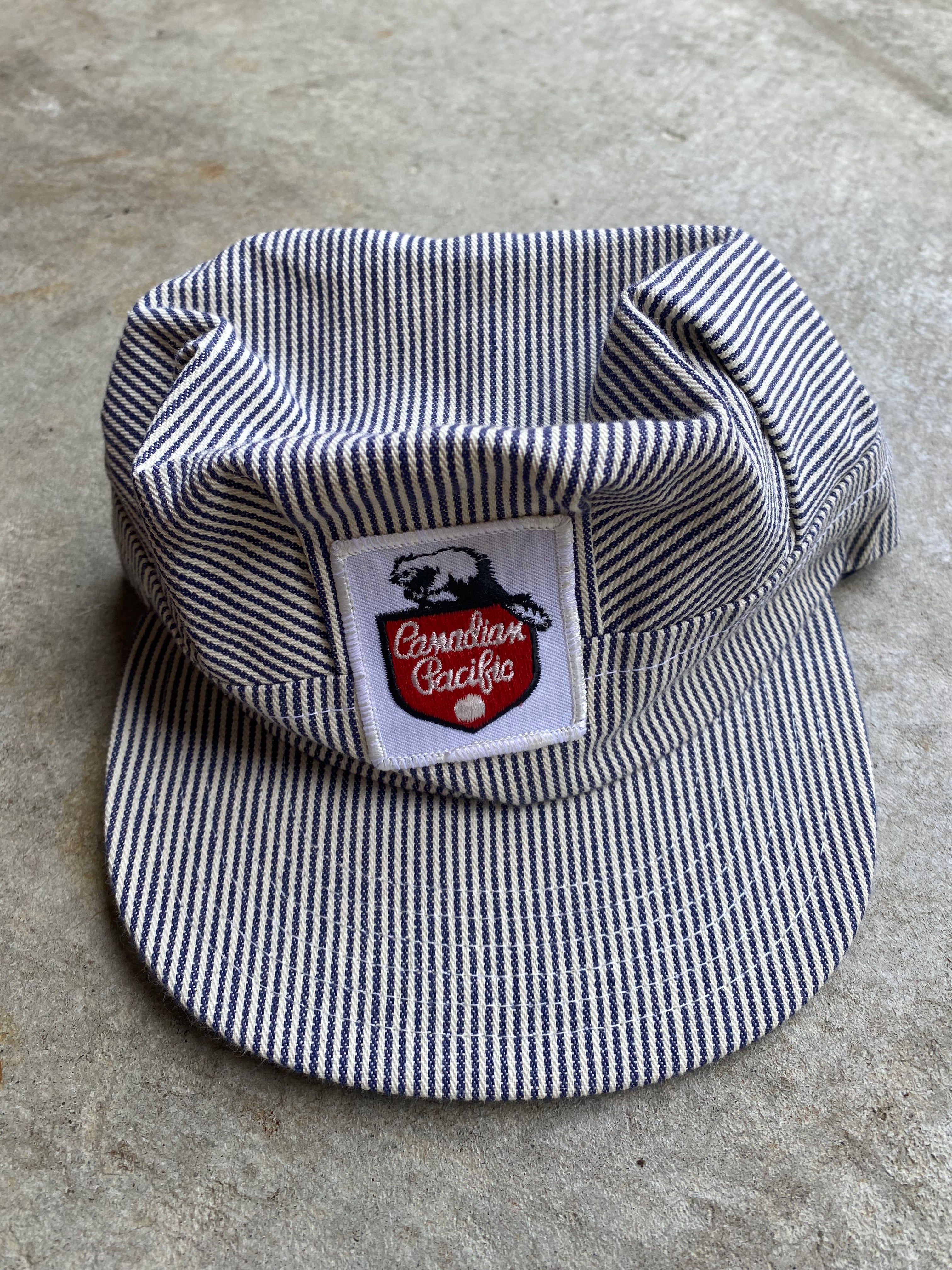 90s CP Pinstripe Conductor Hat