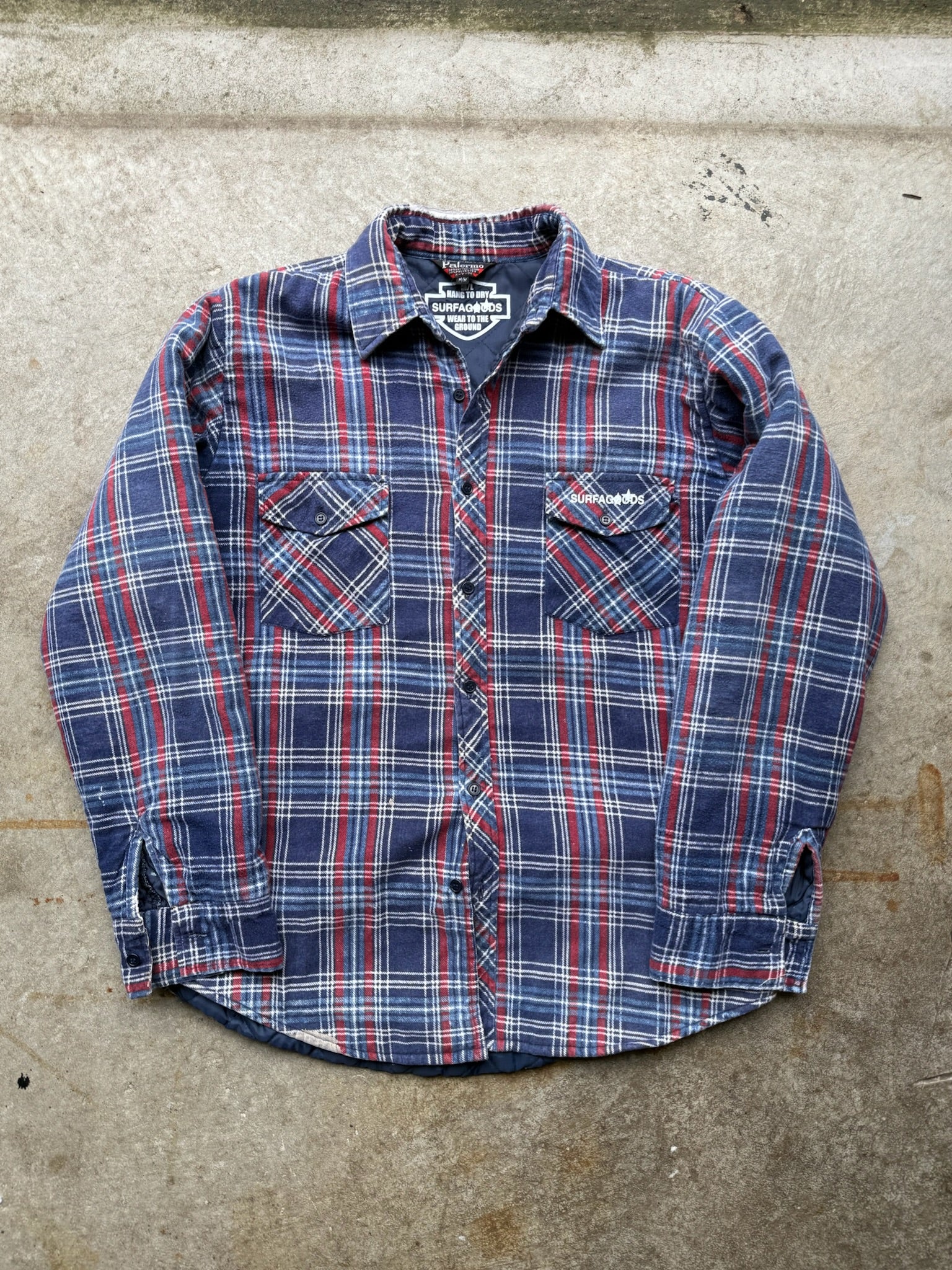MUSKOKA SUMMERS UPCYCLED VINTAGE PLAID JACKET 1/1 S