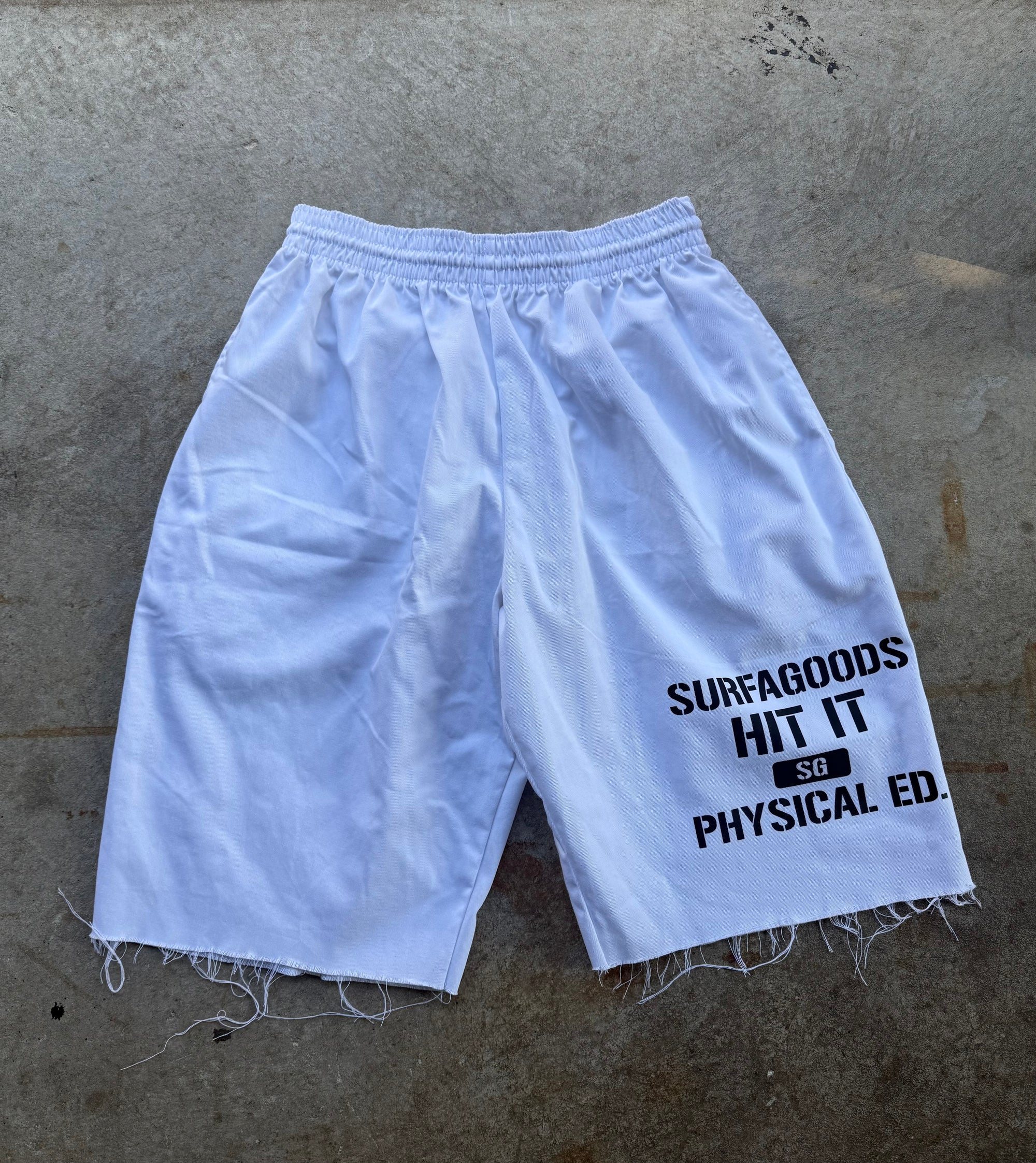 Surfagoods Physical Ed Long Cut Shorts 1/1 L/XL