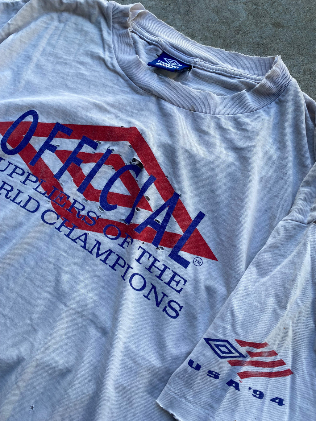 1994 Umbro World Champions Tee L/XL