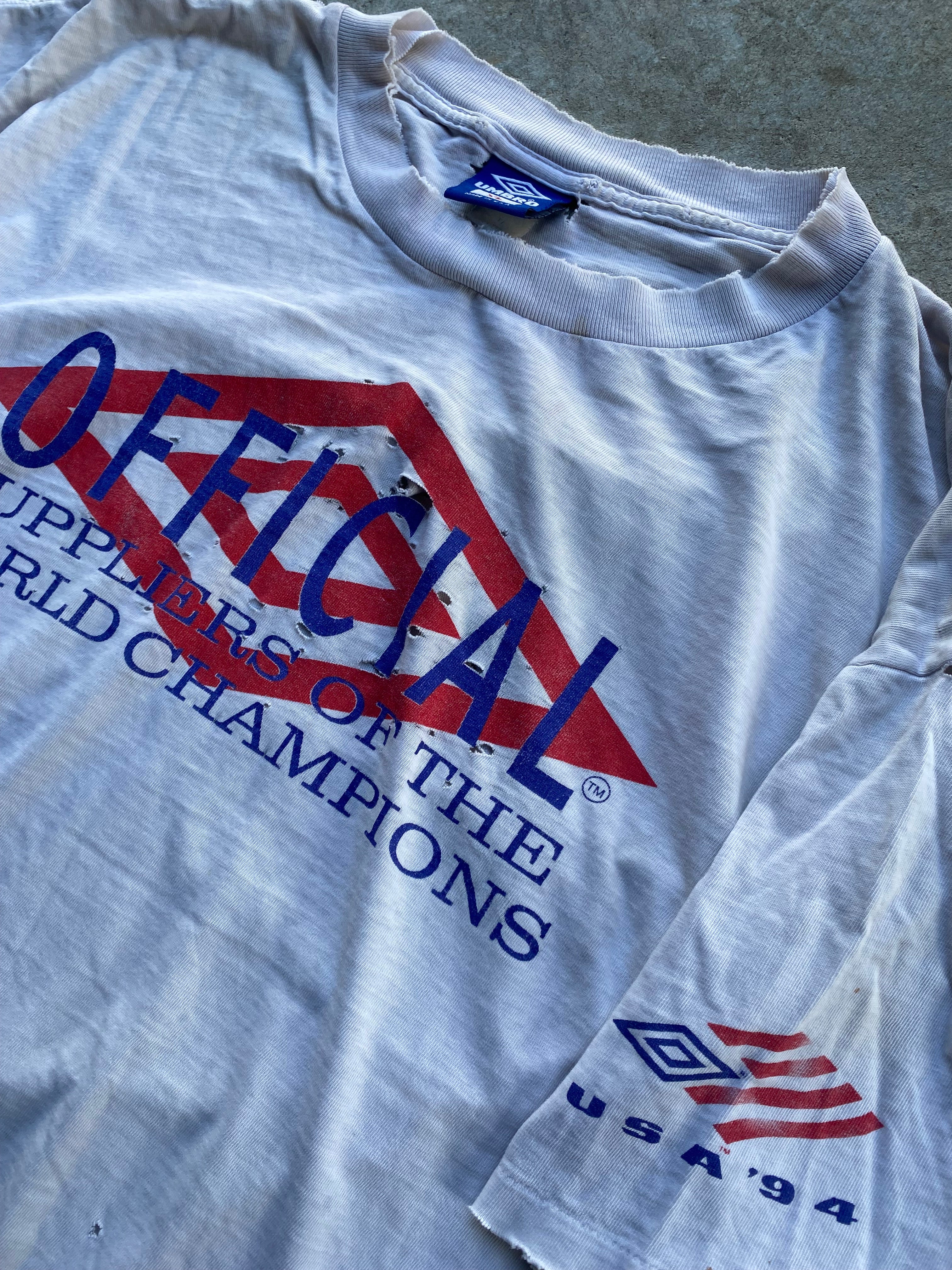 1994 Umbro World Champions Tee L/XL
