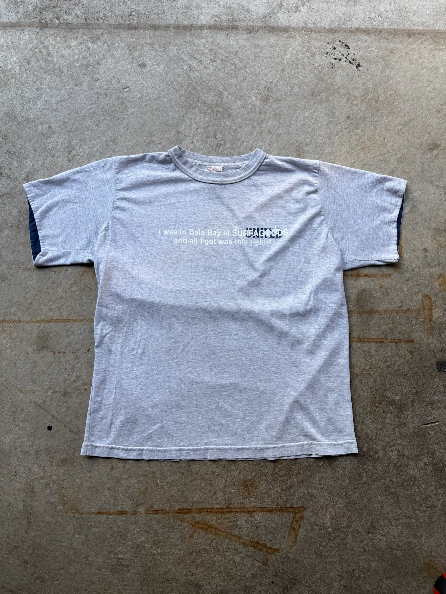 SOUVENIR SLOGAN TSHIRT 1/1 VINTAGE RE-PRINT M/L