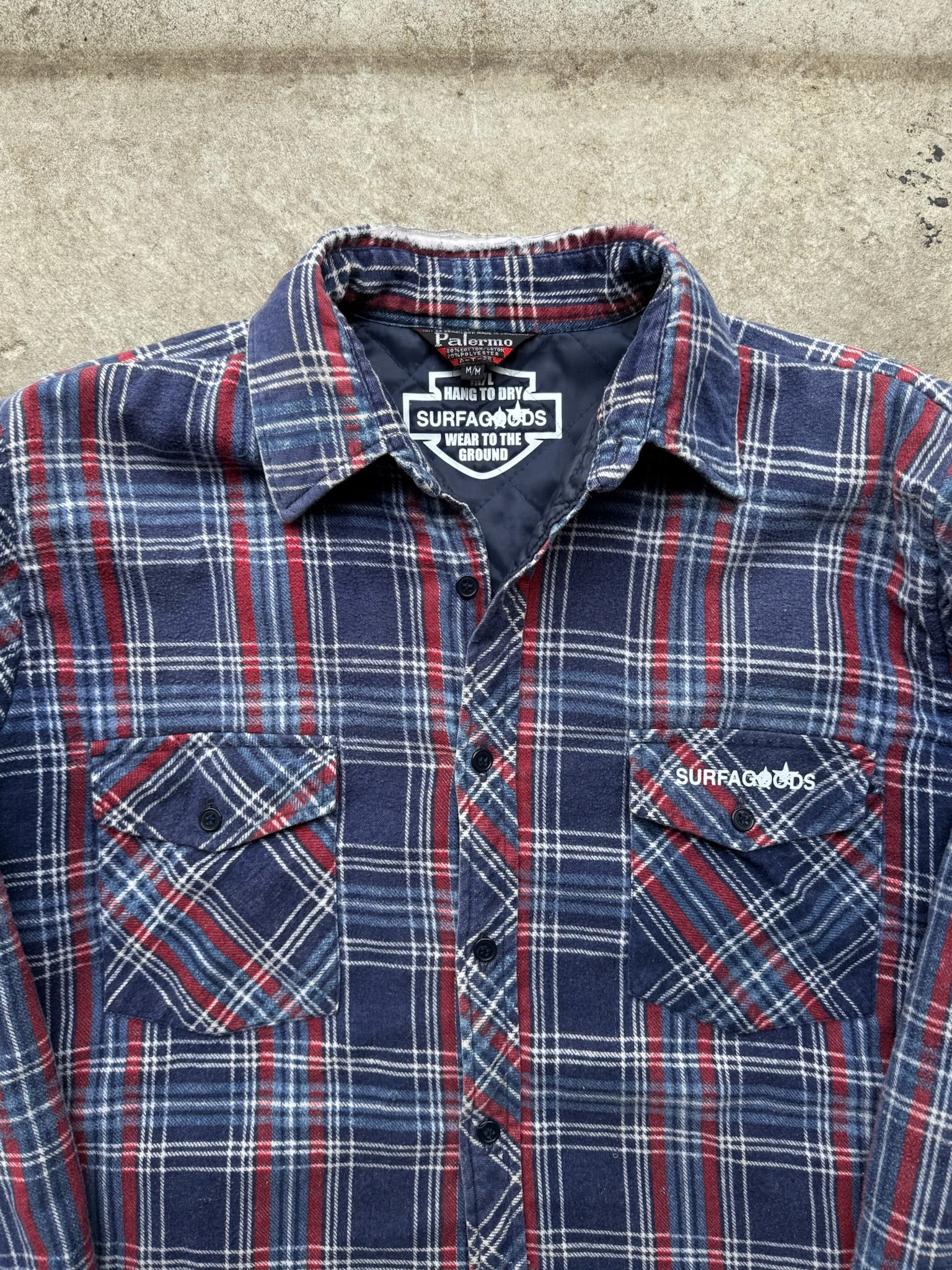 MUSKOKA SUMMERS UPCYCLED VINTAGE PLAID JACKET 1/1 S