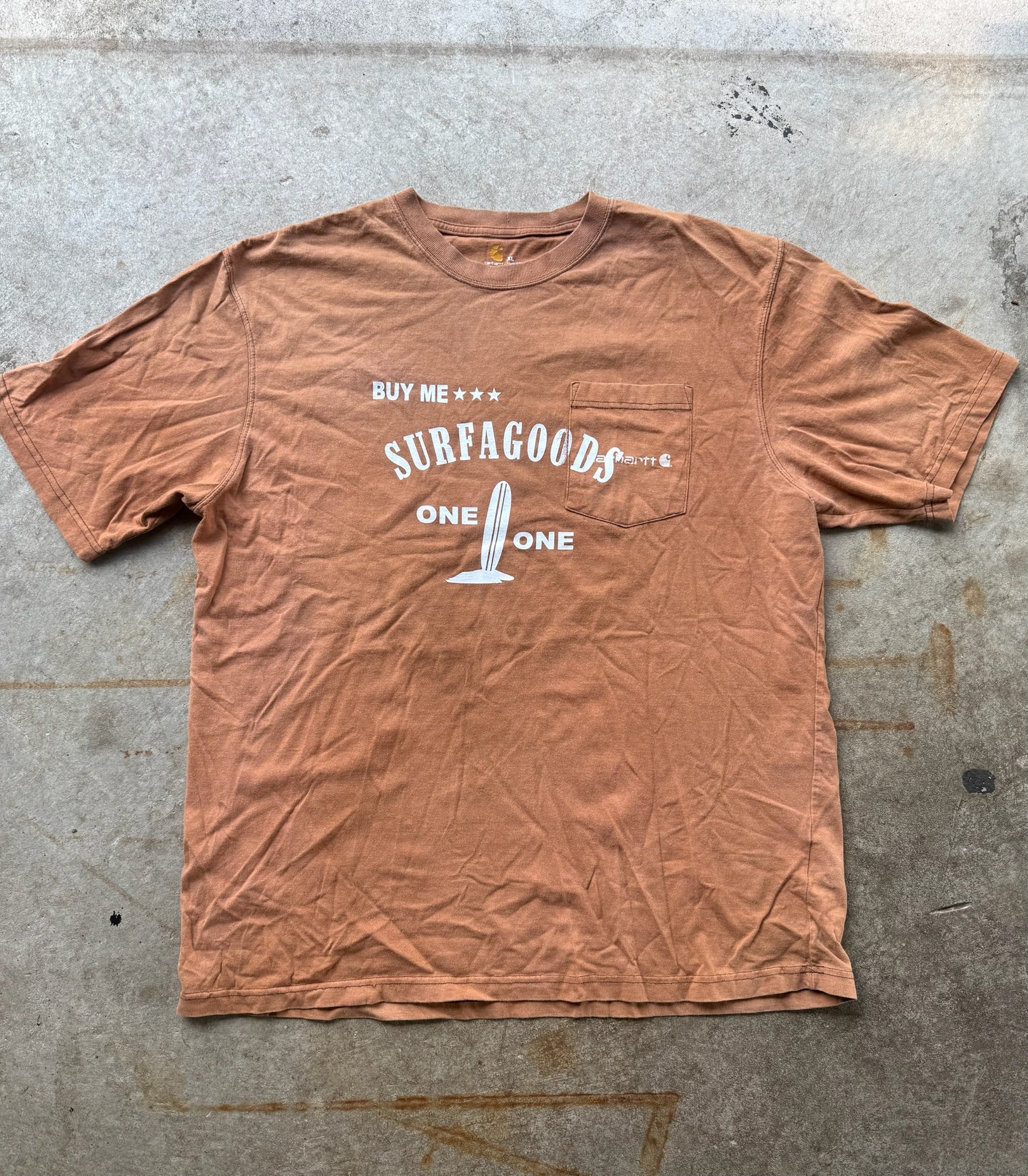 OG GRAPHIC CARHARTT VINTAGE REPRINT POCKET TSHIRT1/1 L/XL