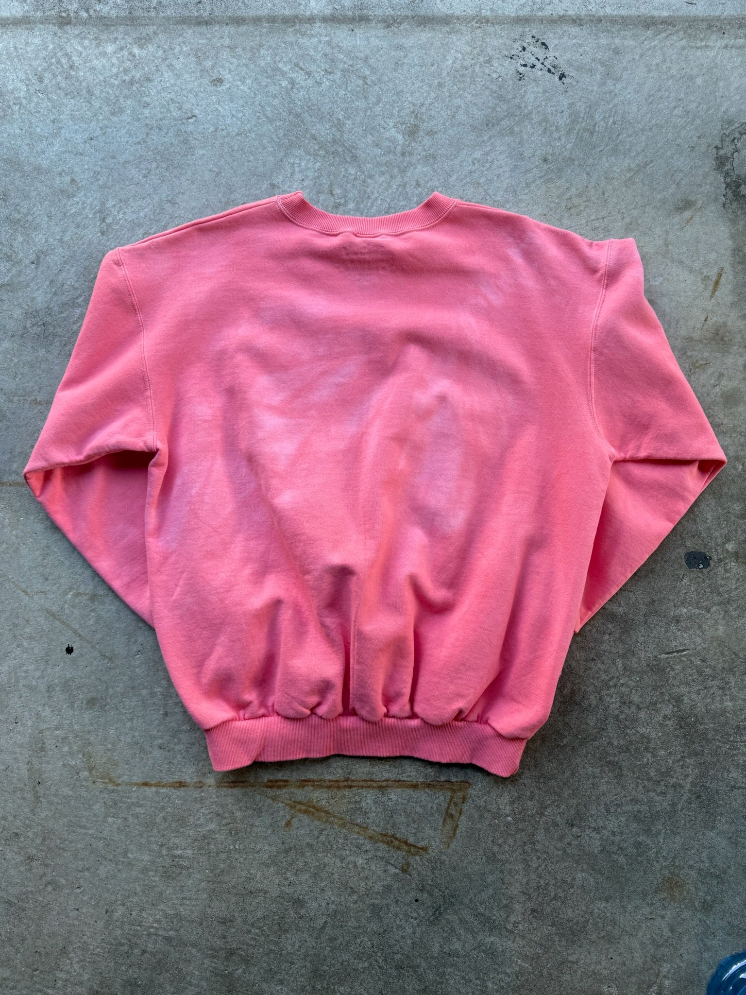 MUSKOKA SUMMERS HAND DYED CREWNECK MADE IN CANADA MULTIPLE SIZES** CORAL