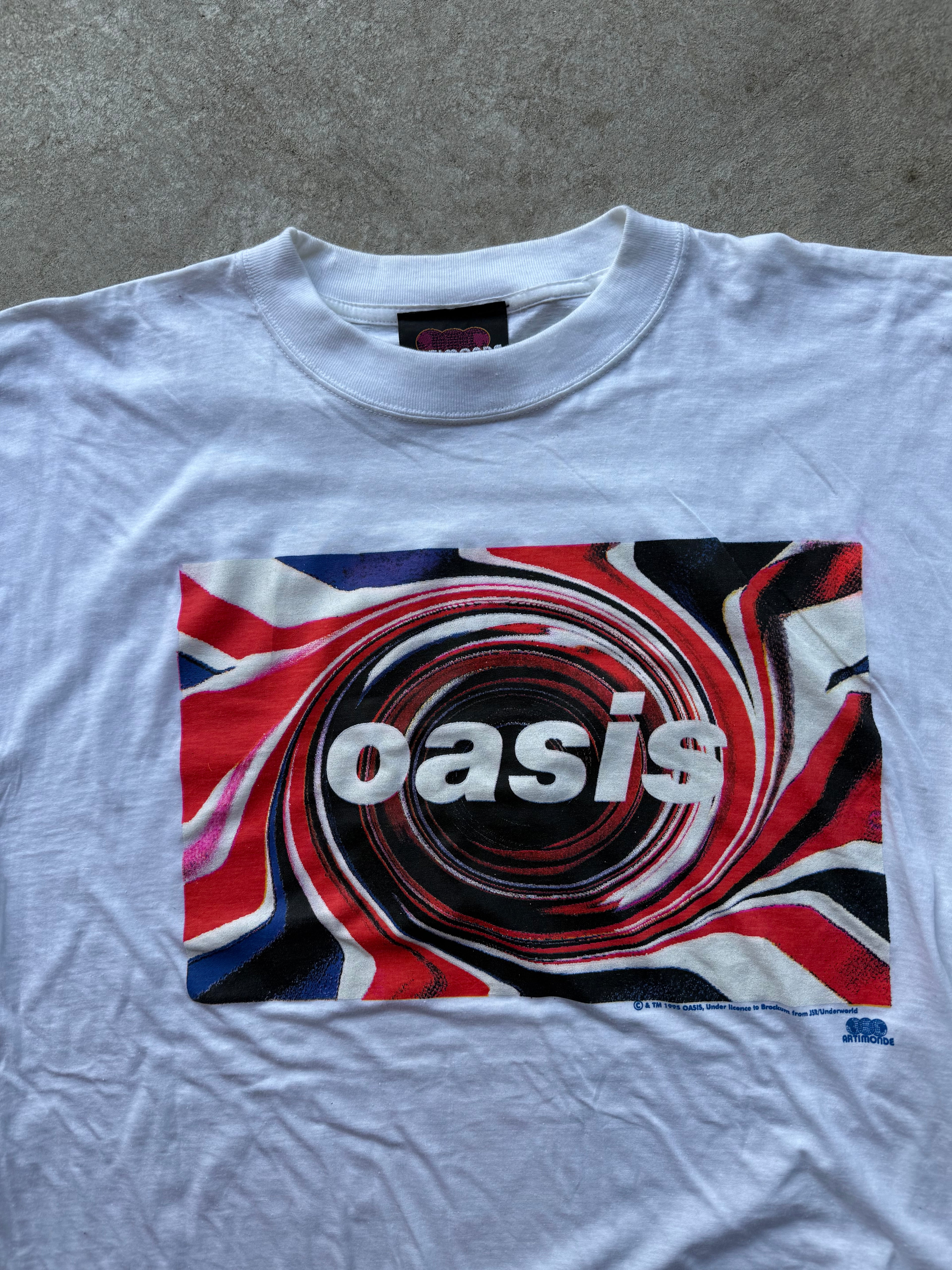 1995 Oasis Band T-shirt L/XL