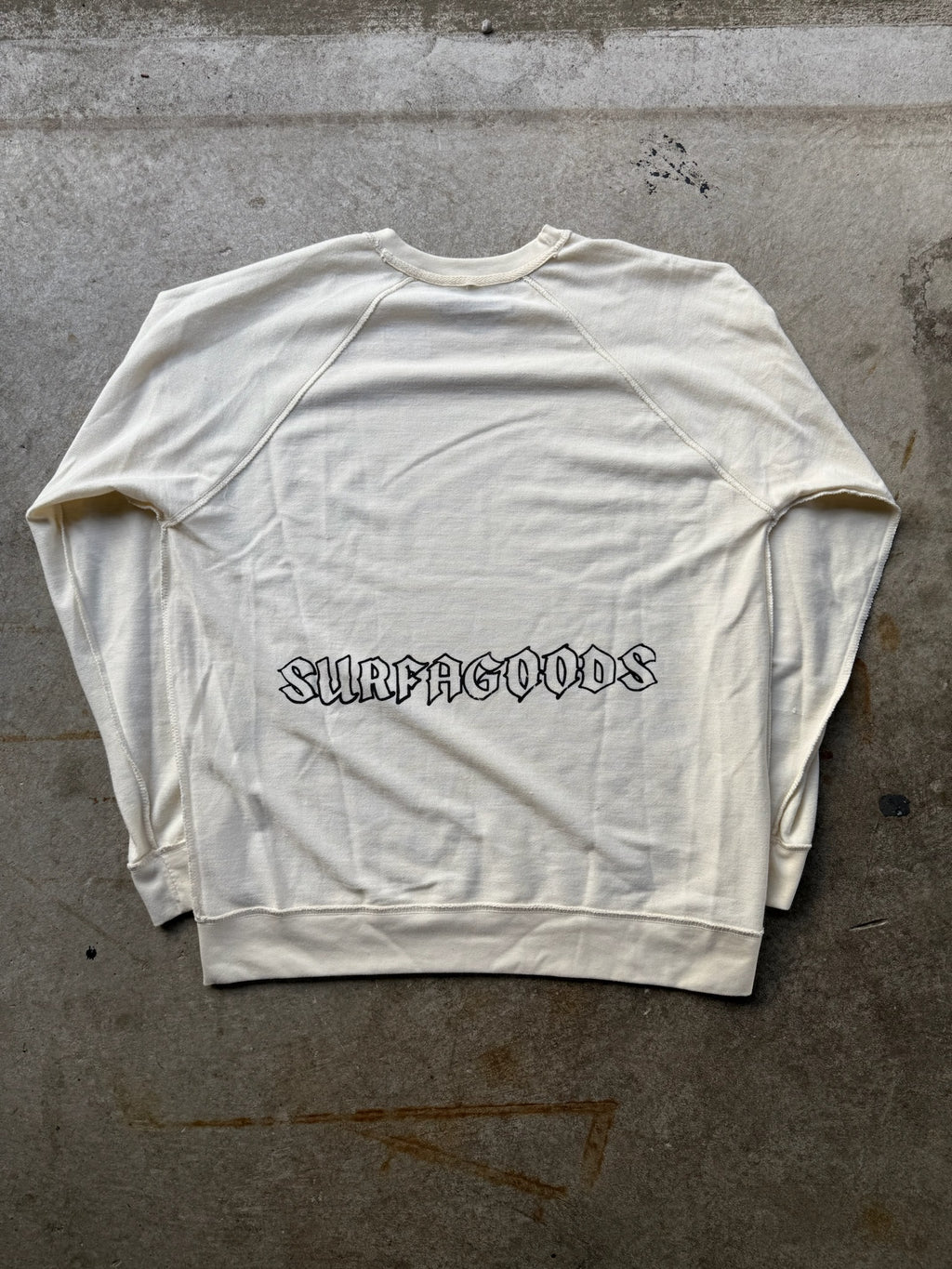 BEACH CREW LOGO FRENCH TERRY L/S XL 1/1 SAMPLE
