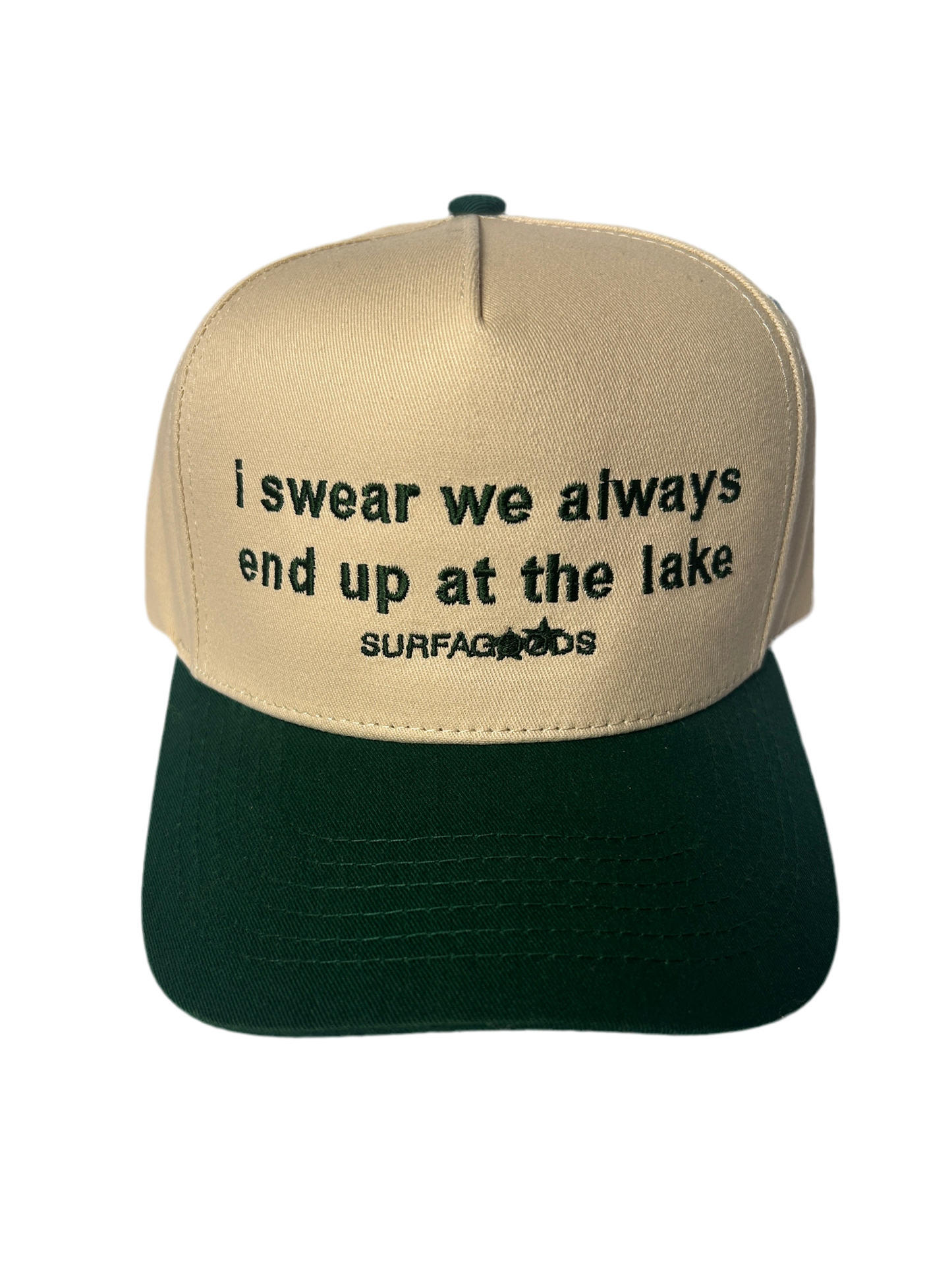 "LAKE" SLOGAN CAP (FOREST)