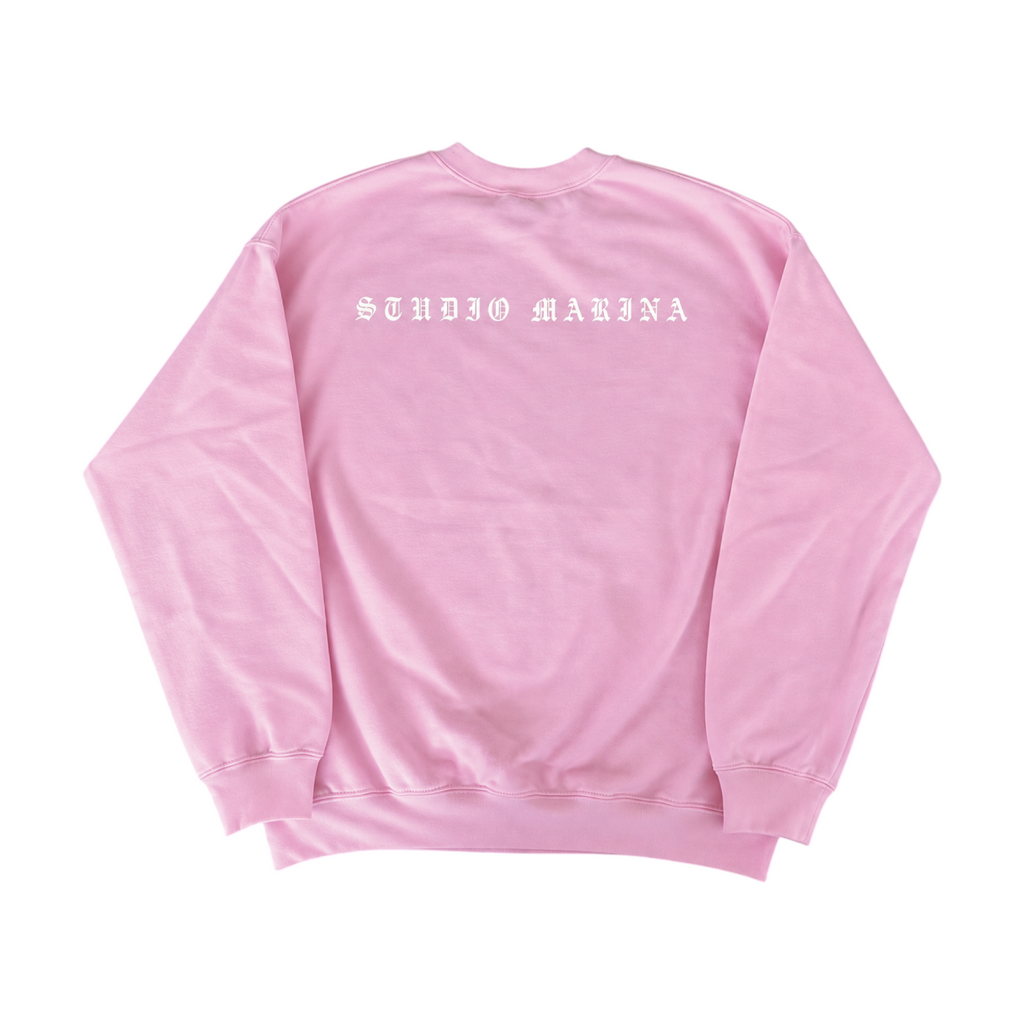 MUSKOKA SUMMERS — Classic Crewneck — BABY PINK