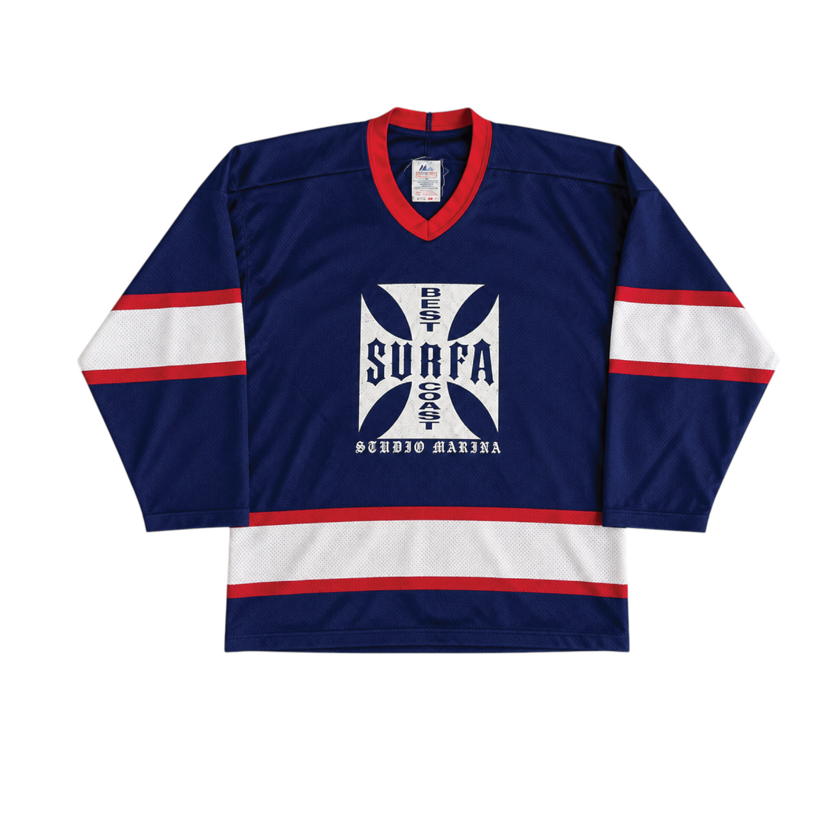 VINTAGE HOCKEY JERSEY — Hand Printed XS/S 1/1*