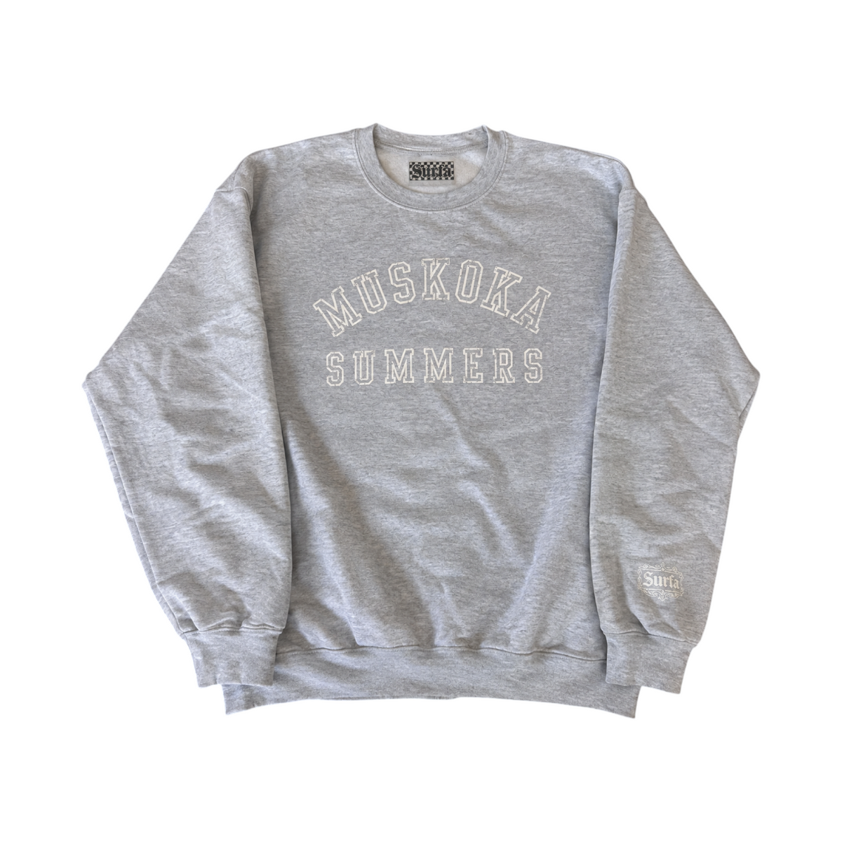 MUSKOKA SUMMERS — Classic Crewneck — VARSITY GRAY