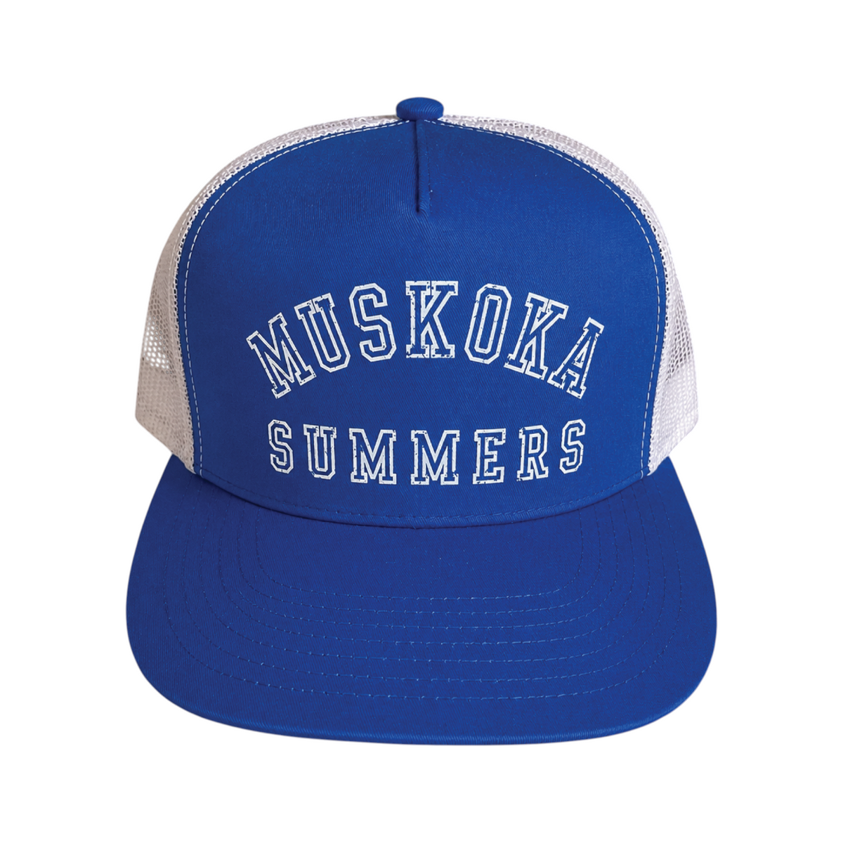 MUSKOKA SUMMERS — White & Royal Trucker
