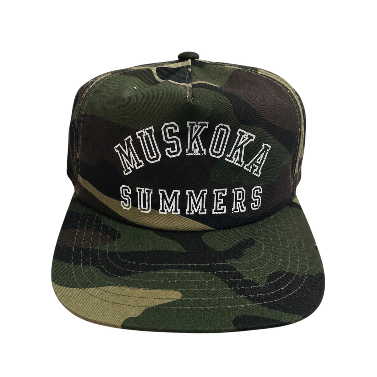 MUSKOKA SUMMERS — Low-Profile Five-Panel — CLASSIC CAMO