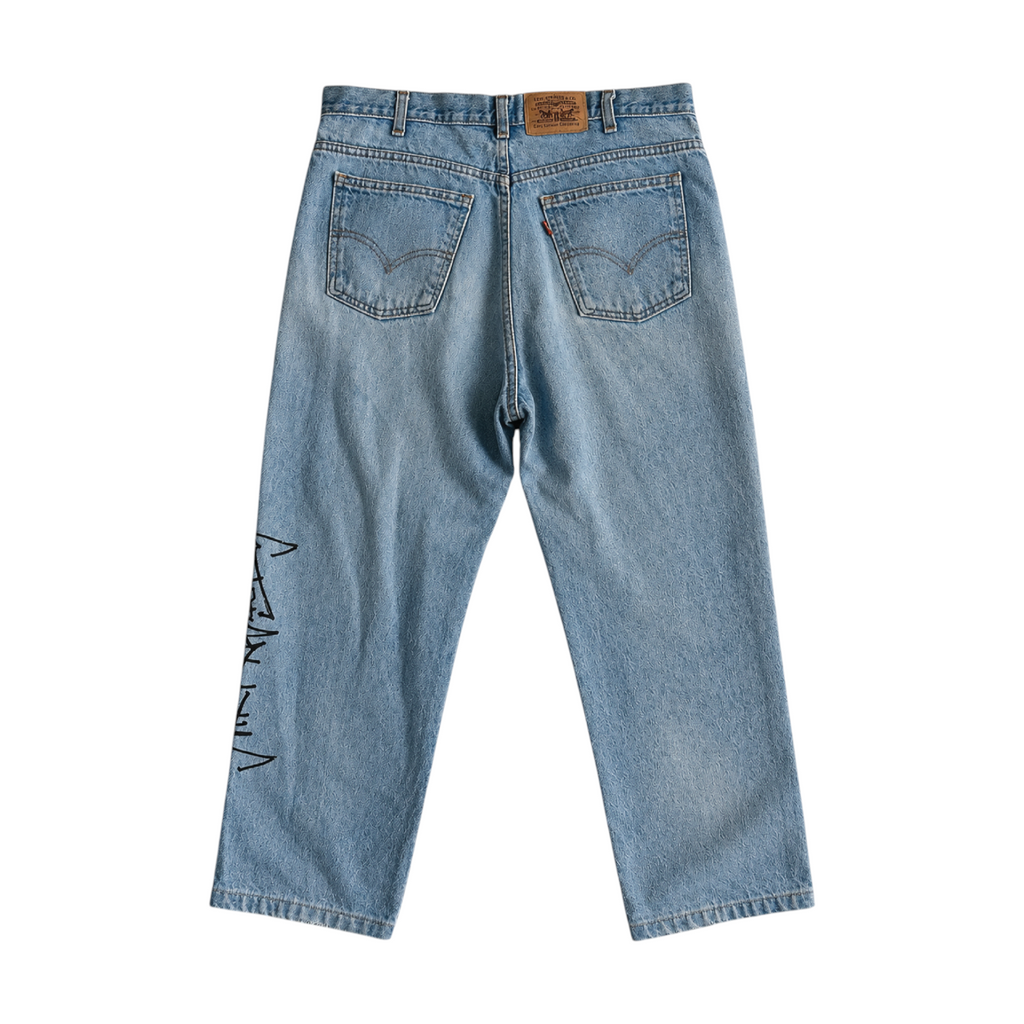 ORANGE TAB — Hand Printed Vintage Levi's 1/1*