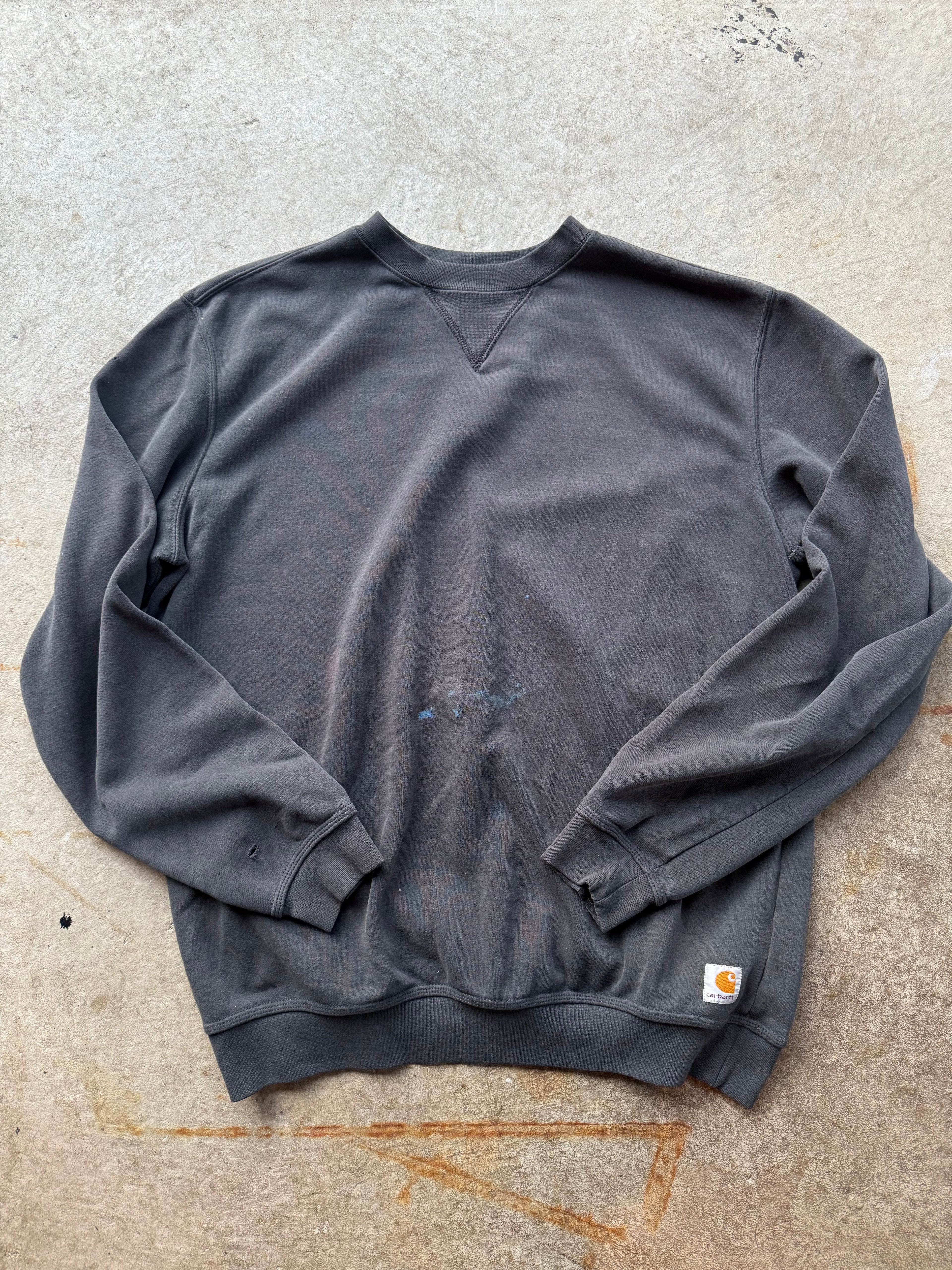 Carhartt Fader Black Sweatshirt L