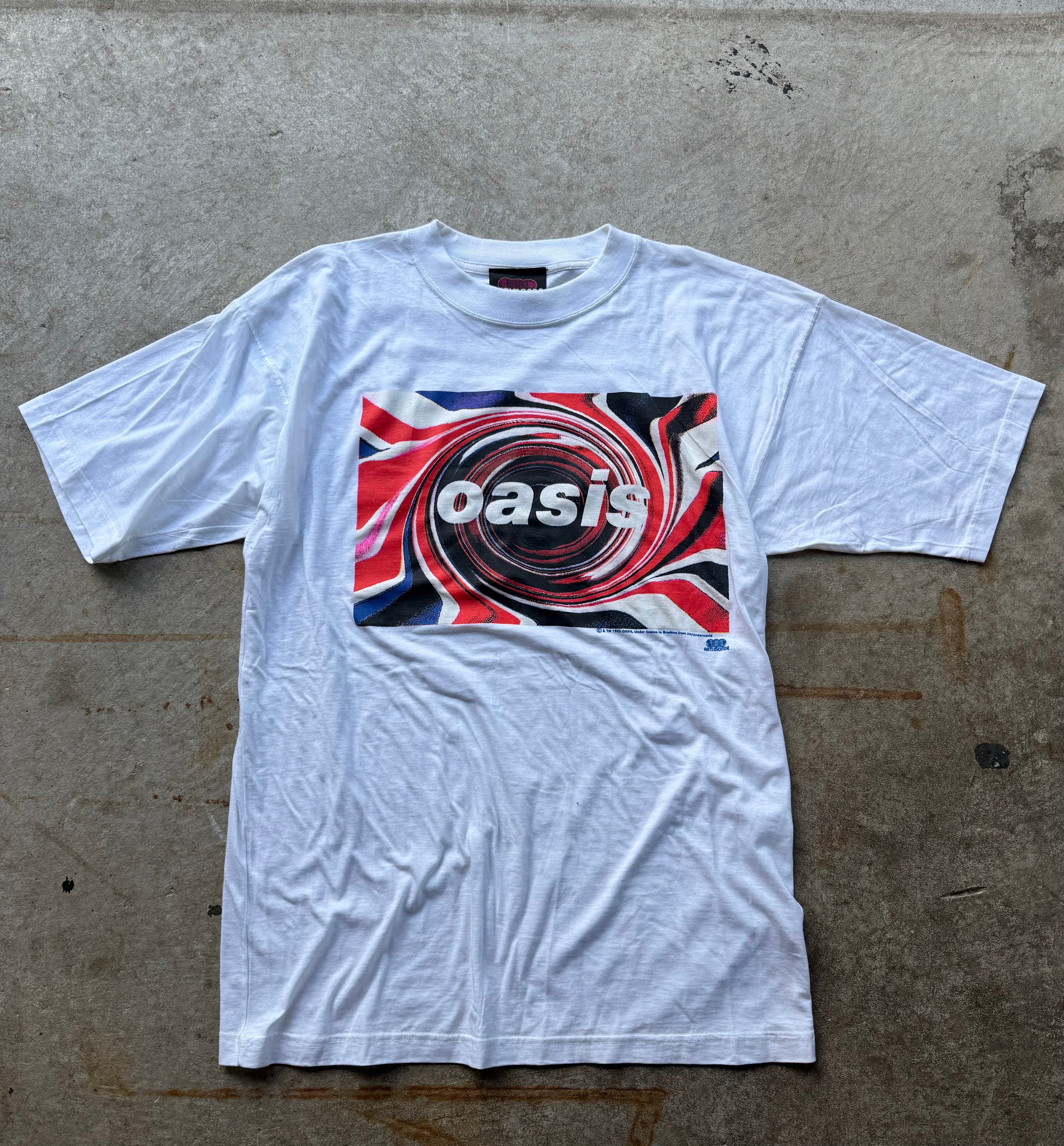 1995 Oasis Band T-shirt L/XL