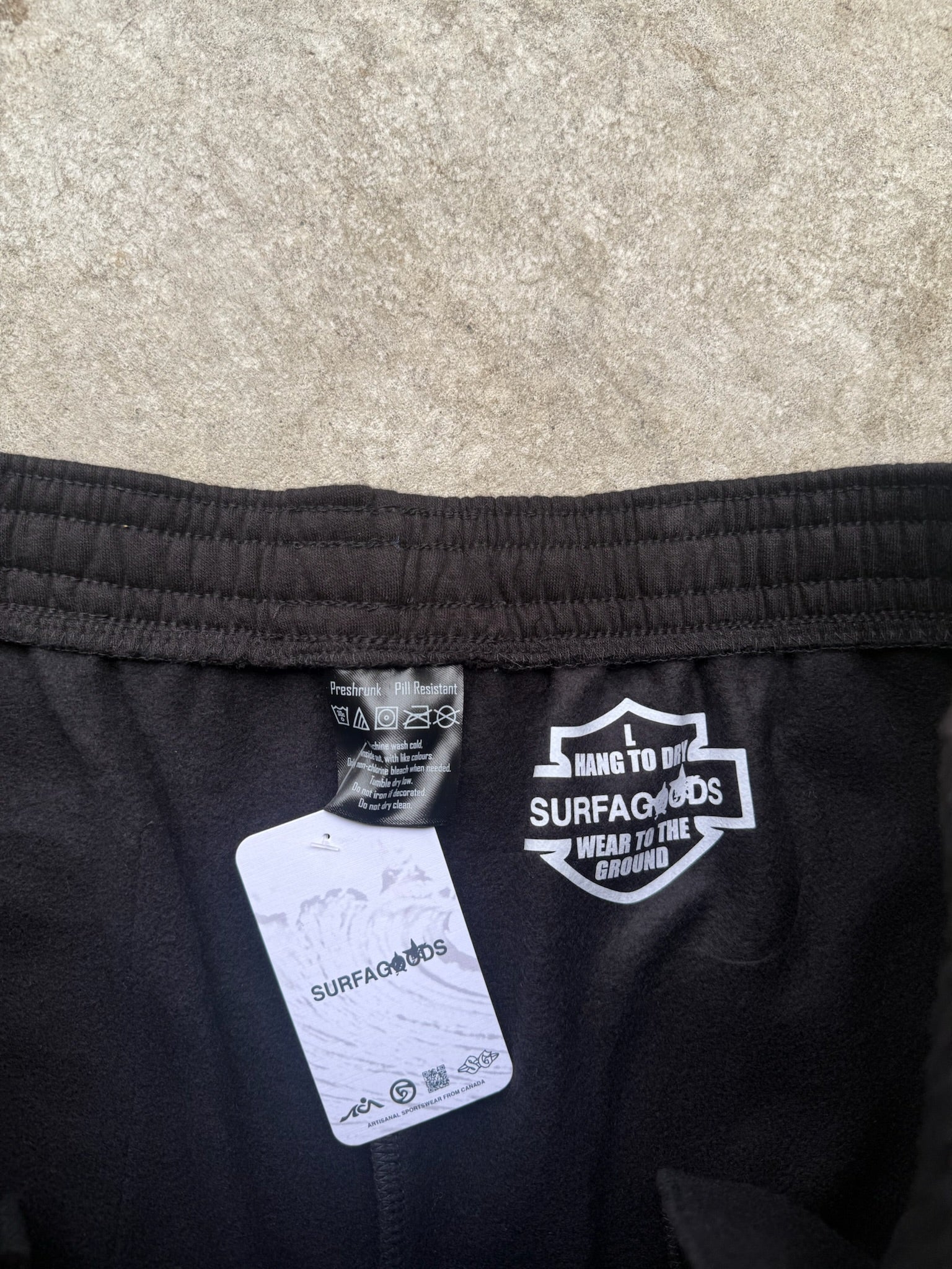 CLASSIC LOGO CROPPED SWEAT SHORTS