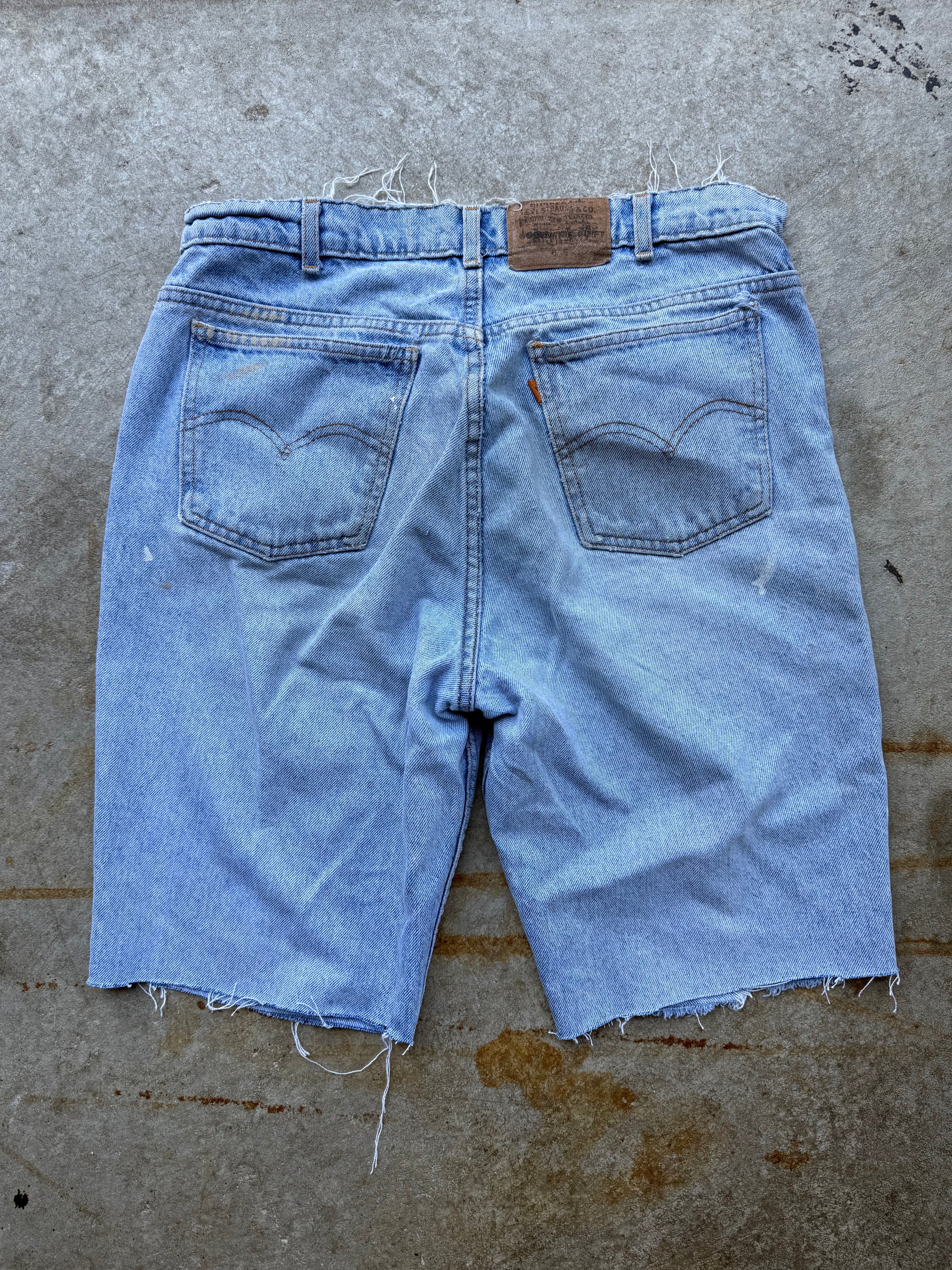 SURFAGOODS ‘SG’ UPCYCLED BEACH JORTS 1/1 LEVIS
