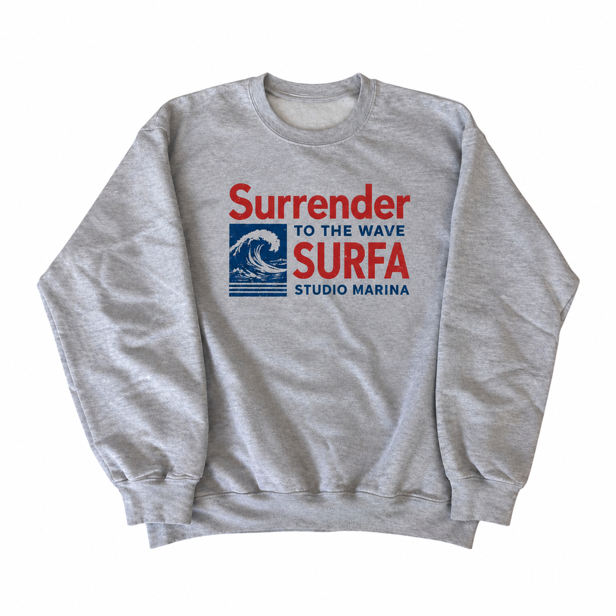 SURRENDER — Classic Crewneck — VARSITY GRAY