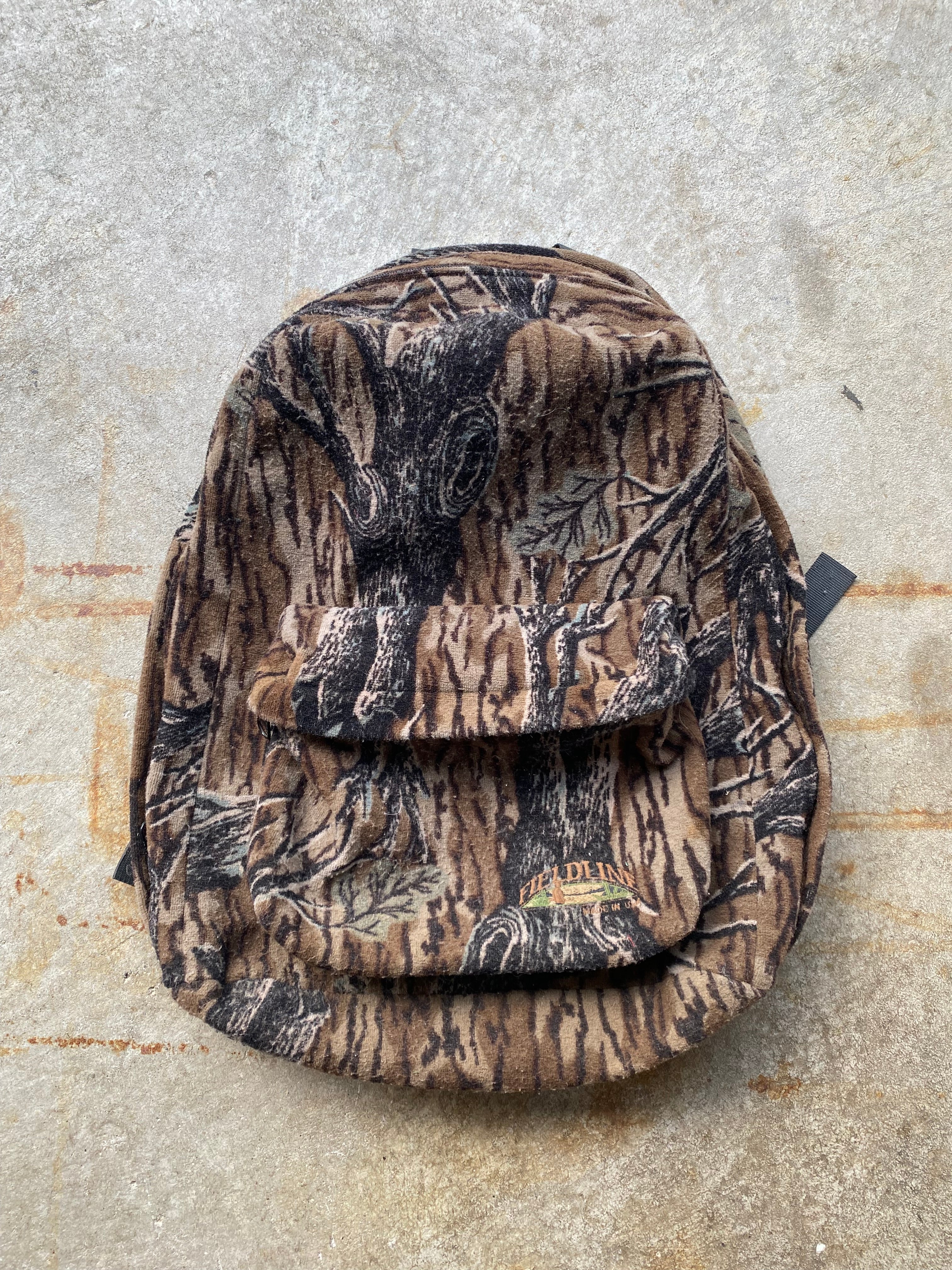 90s Woodland Camo Backpack