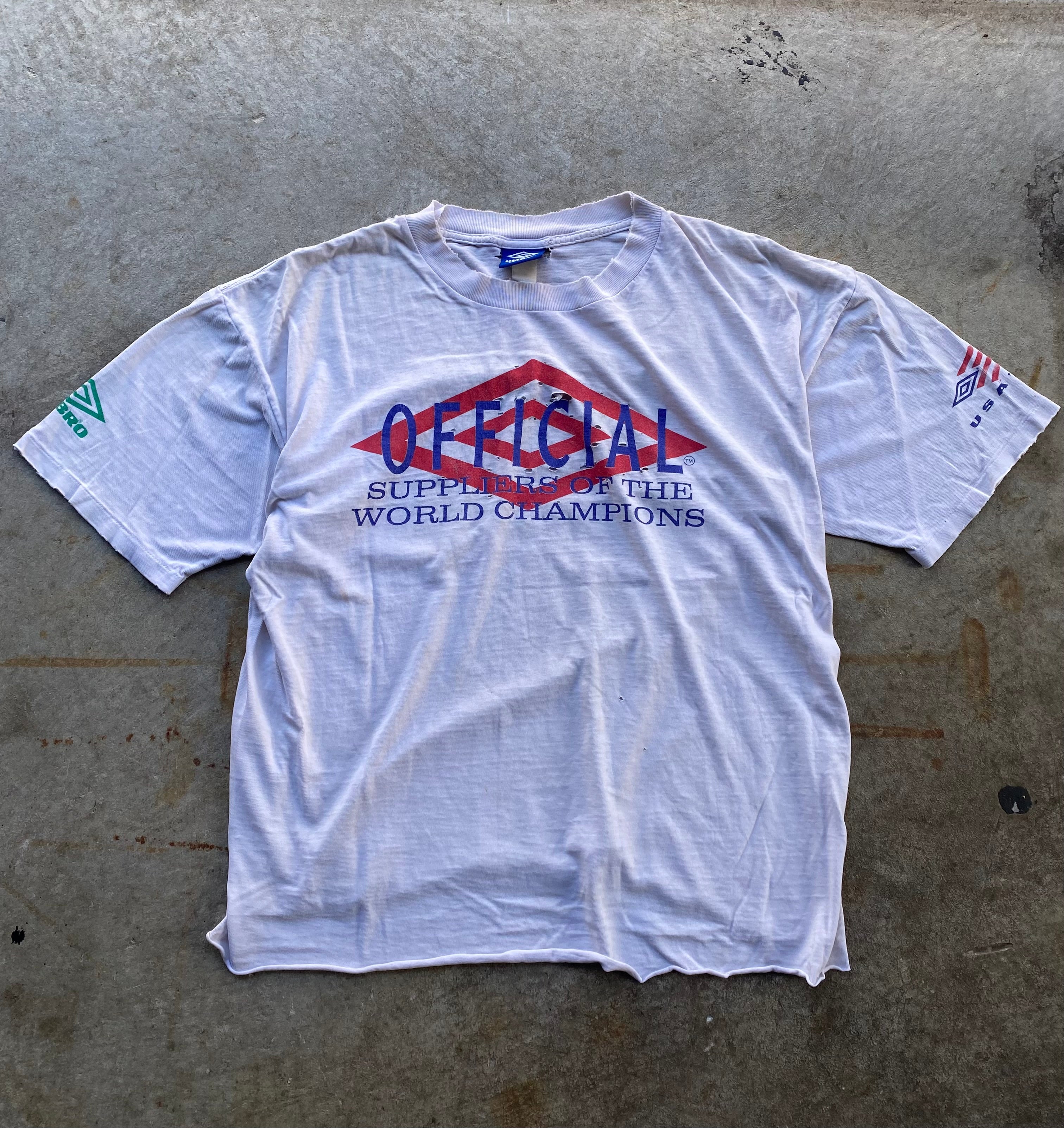 1994 Umbro World Champions Tee L/XL