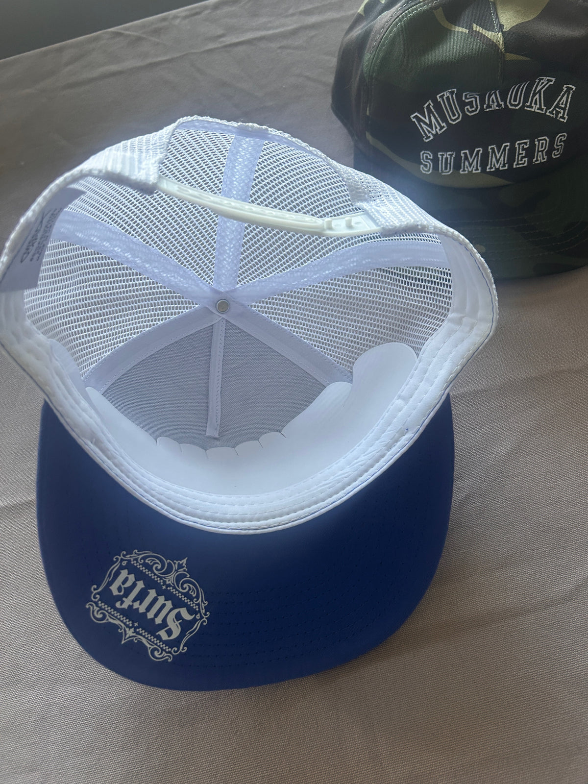 MUSKOKA SUMMERS — White & Royal Trucker